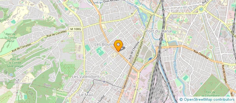 localisation de l'entreprise MONSIEUR SHA MOHAMMAD ZARIFI à DIJON