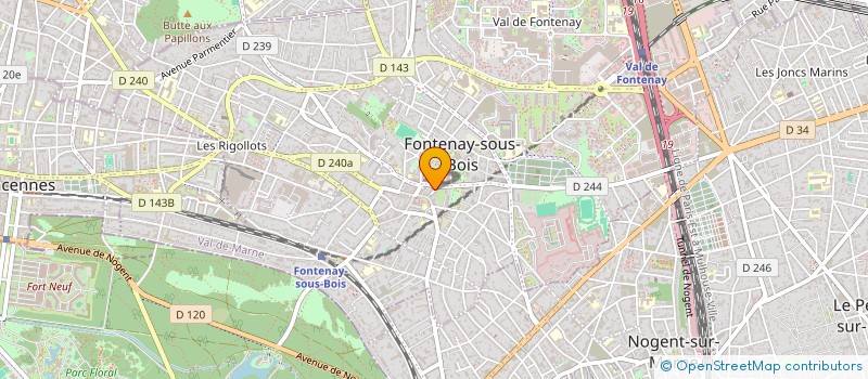 localisation de l'entreprise MONSIEUR SHAB UDDIN à FONTENAY-SOUS-BOIS