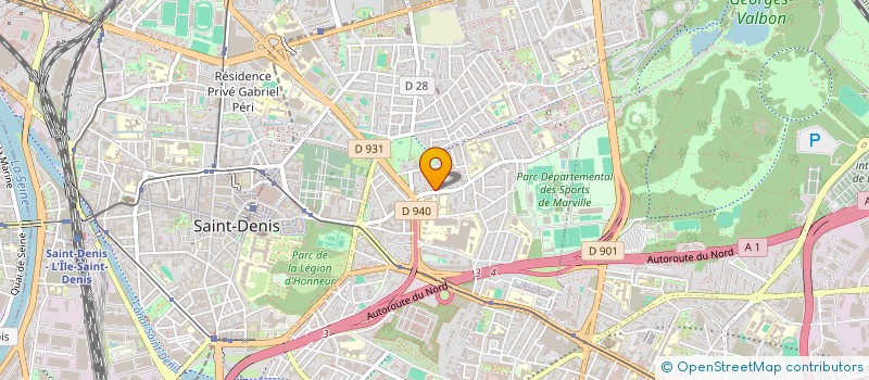 localisation de l'entreprise MONSIEUR SHABAB AHMED  SAINT-DENIS