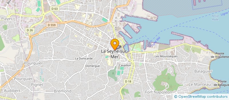 localisation de l'entreprise MONSIEUR SHABAN EL HALFAWY à LA SEYNE-SUR-MER