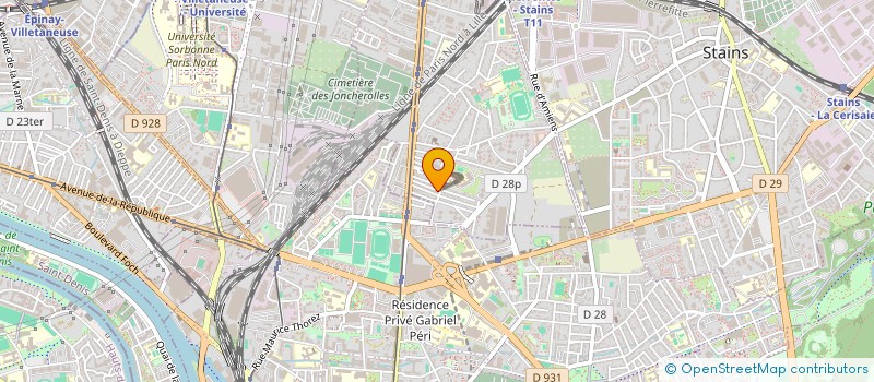 localisation de l'entreprise MONSIEUR SHABAN RAJA MUHAMMAD à PIERREFITTE-SUR-SEINE