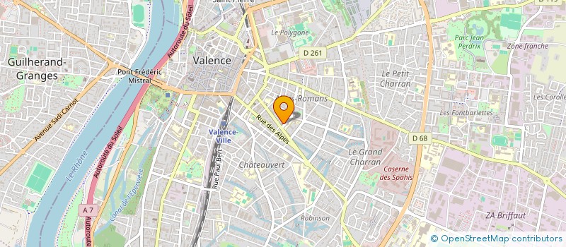 localisation de l'entreprise MONSIEUR SHABIR AMARKHIL  VALENCE