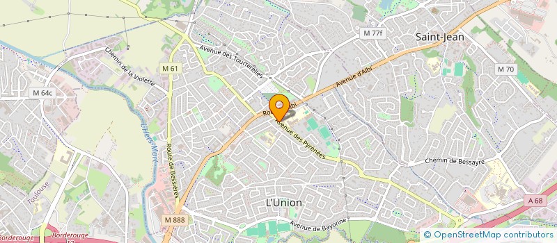 localisation de l'entreprise MONSIEUR SHABIR HASSANI à L'UNION