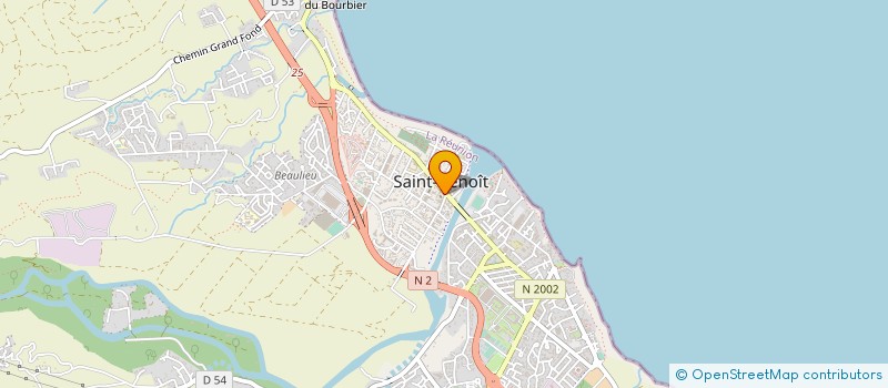 localisation de l'entreprise MONSIEUR SHABIR ISSA à SAINT-BENOIT