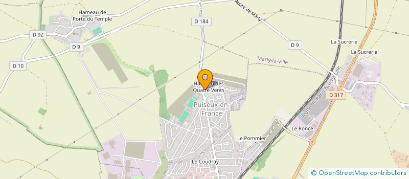 localisation de l'entreprise MONSIEUR SHACHIN SIVAKUMAR  PUISEUX-EN-FRANCE