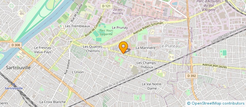 localisation de l'entreprise MONSIEUR SHADAB BARMARE à SARTROUVILLE