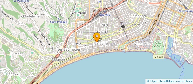 localisation de l'entreprise MONSIEUR SHADI BADRA à NICE