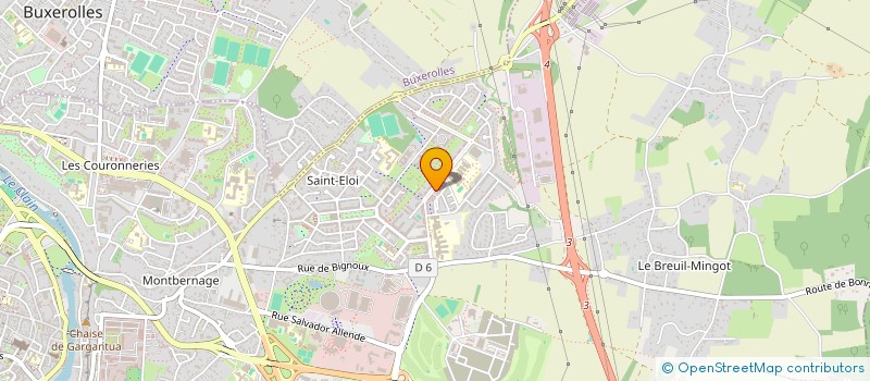 localisation de l'entreprise MONSIEUR SHADI FARAWATE  POITIERS