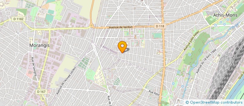 localisation de l'entreprise MONSIEUR SHADY YACOUB à ATHIS-MONS