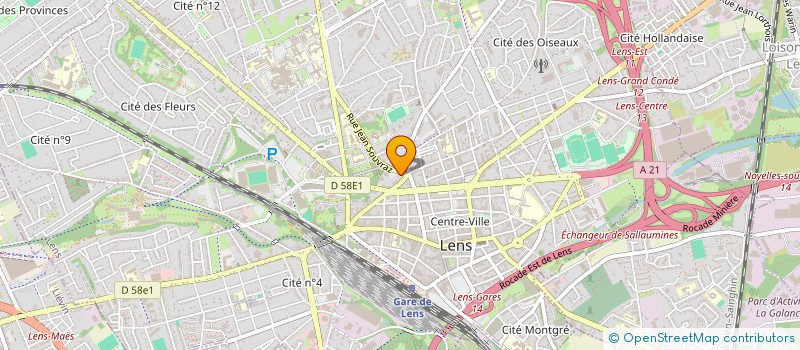 localisation de l'entreprise MONSIEUR SHAFAAT TARA KHIL  LENS