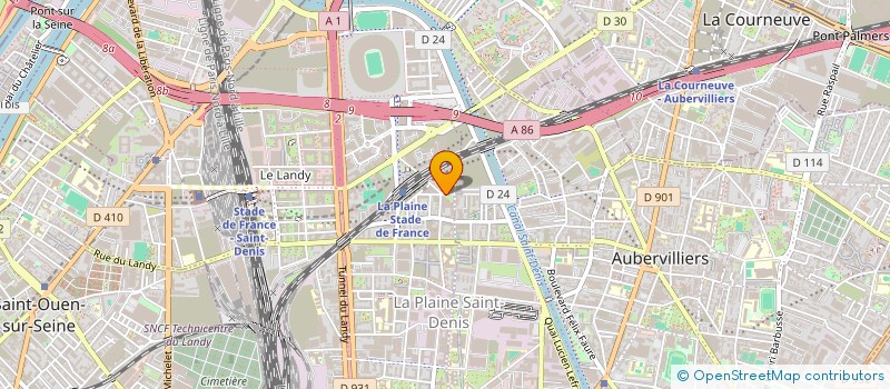 localisation de l'entreprise MONSIEUR SHAFI UDDIN MUHAMMAD  SAINT-DENIS