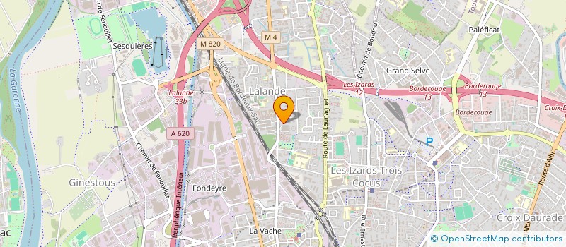 localisation de l'entreprise MONSIEUR SHAFIN AHMED  TOULOUSE