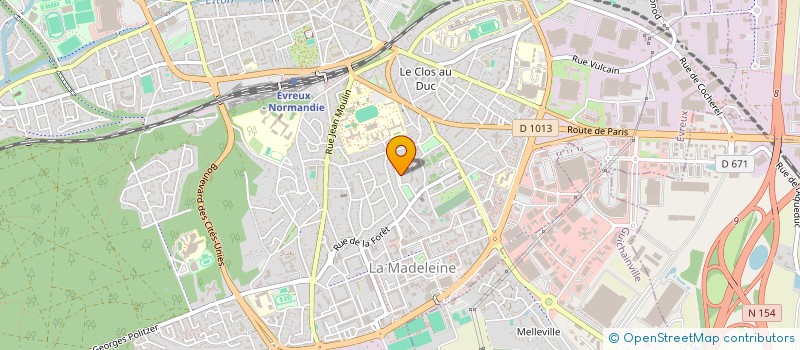 localisation de l'entreprise MONSIEUR SHAFIQUL ISLAM  EVREUX