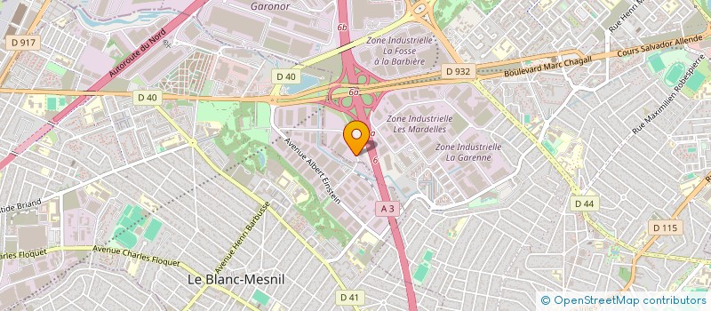 localisation de l'entreprise MONSIEUR SHAFIQULLAH HAYATI à AULNAY-SOUS-BOIS