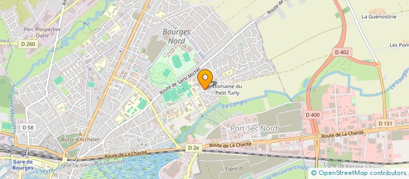 localisation de l'entreprise MONSIEUR SHAFIQULLAH TOTAKHIL  BOURGES