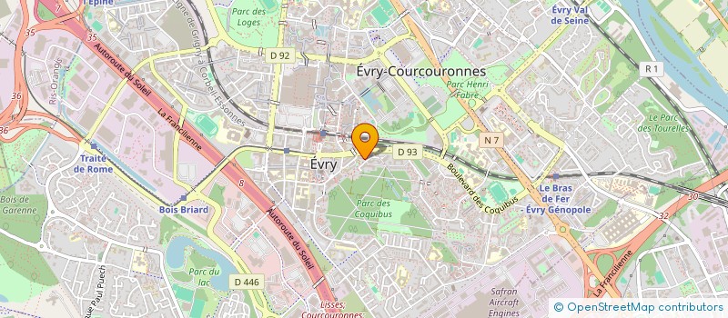localisation de l'entreprise MONSIEUR SHAFIULLAH AHMADZAI à EVRY-COURCOURONNES