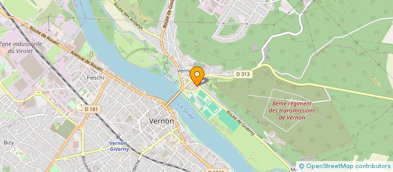 localisation de l'entreprise MONSIEUR SHAFIULLAH HAYAT AFGHAN  VERNON