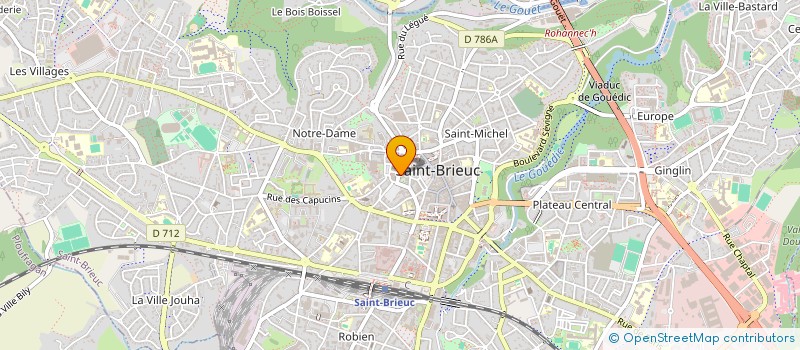 localisation de l'entreprise MONSIEUR SHAFIULLAH MOHIBI à SAINT-BRIEUC