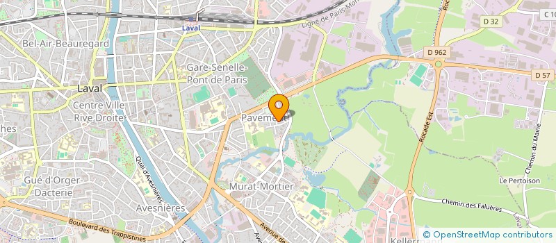 localisation de l'entreprise MONSIEUR SHAFIULLAH RAFIZADA à LAVAL