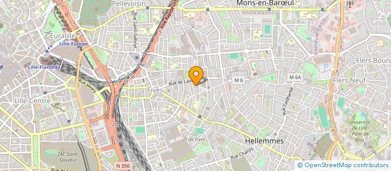localisation de l'entreprise MONSIEUR SHAFIULLAH SAFI à LILLE
