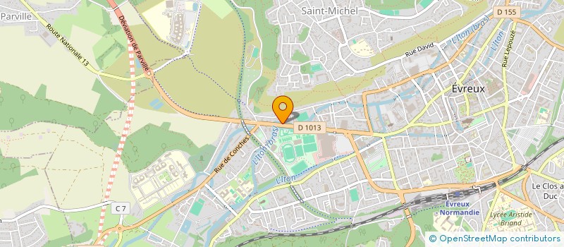 localisation de l'entreprise MONSIEUR SHAFIULLAH SAFI  EVREUX