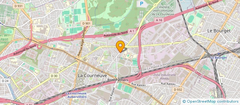 localisation de l'entreprise MONSIEUR SHAFQAT SHAUKAT à LA COURNEUVE