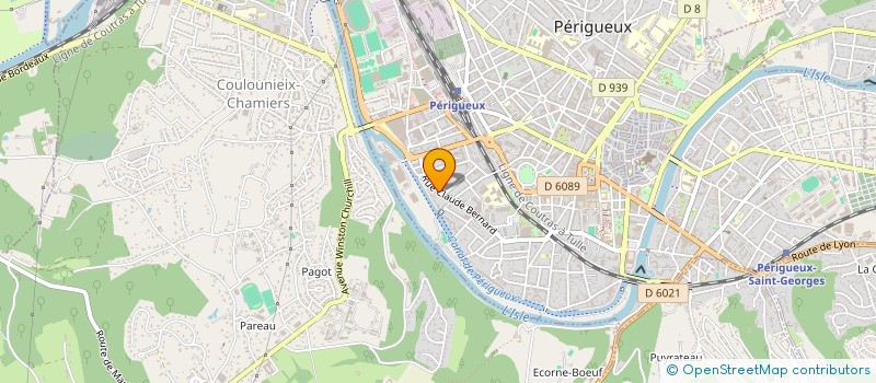 localisation de l'entreprise MONSIEUR SHAH MOHSIN  PERIGUEUX