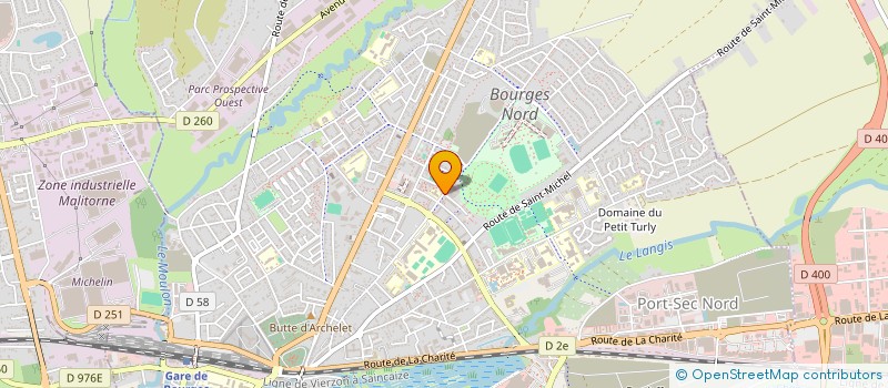 localisation de l'entreprise MONSIEUR SHAH NASERI  BOURGES