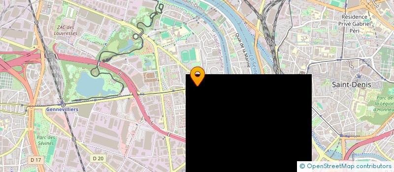 localisation de l'entreprise MONSIEUR SHAHAB AFZALI  VILLENEUVE-LA-GARENNE