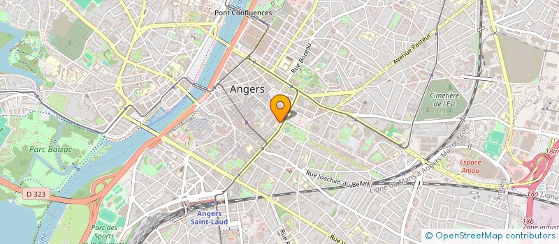 localisation de l'entreprise MONSIEUR SHAHABUDEEN SHINWARI à ANGERS