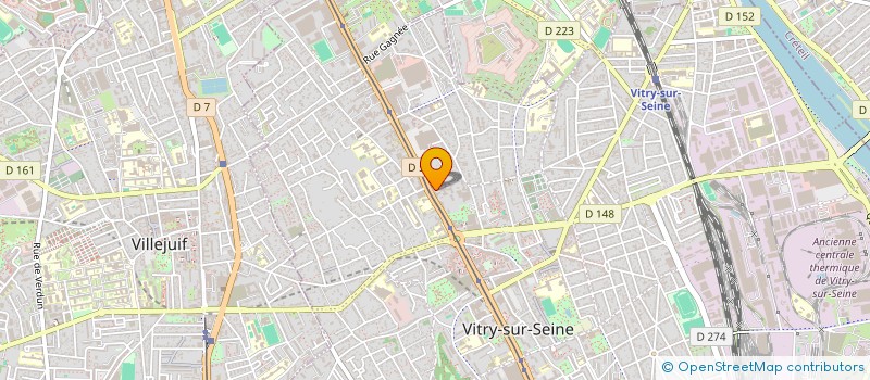 localisation de l'entreprise MONSIEUR SHAHBAN ALI  VITRY-SUR-SEINE