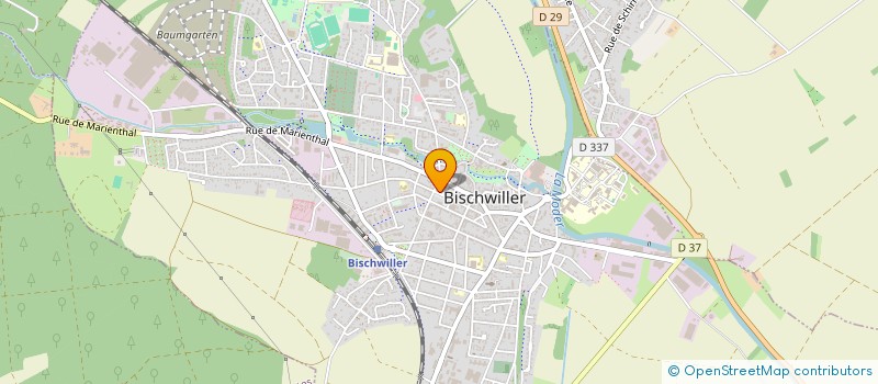 localisation de l'entreprise MONSIEUR SHAHER JOKHADAR  BISCHWILLER