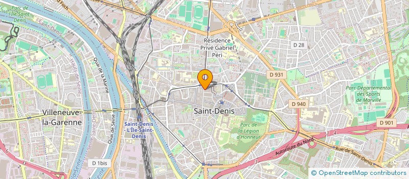 localisation de l'entreprise MONSIEUR SHAHID ABDUS  SAINT-DENIS