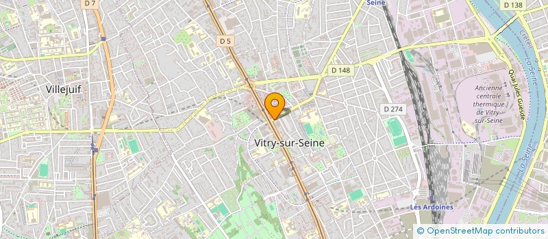 localisation de l'entreprise MONSIEUR SHAHID GHAFFAR à VITRY-SUR-SEINE