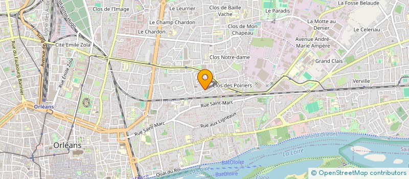 localisation de l'entreprise MONSIEUR SHAHID IMRAN  ORLEANS