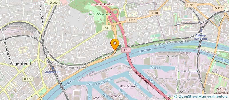 localisation de l'entreprise MONSIEUR SHAHID MAHMOOD RAJA à ARGENTEUIL