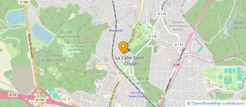 localisation de l'entreprise MONSIEUR SHAHID MALAKHIL  LA CELLE-SAINT-CLOUD