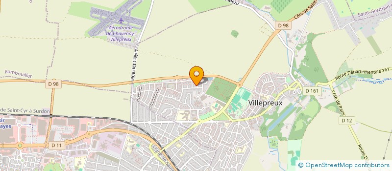 localisation de l'entreprise MONSIEUR SHAHID MOHAMED KASSIM  VILLEPREUX