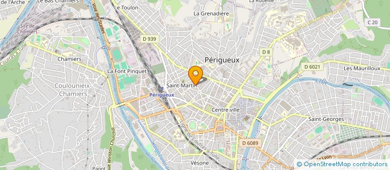 localisation de l'entreprise MONSIEUR SHAHID MOMAND  PERIGUEUX