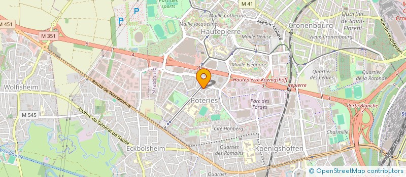localisation de l'entreprise MONSIEUR SHAHIDULLAH AMARKHIL à STRASBOURG
