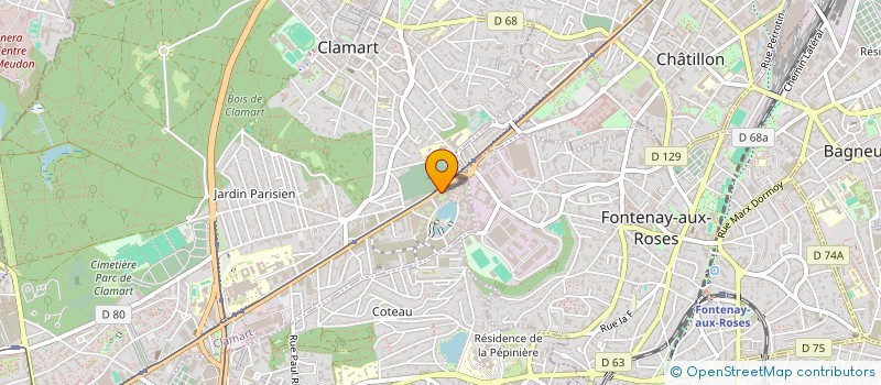 localisation de l'entreprise MONSIEUR SHAHIDULLAH TARAKHEIL à CLAMART
