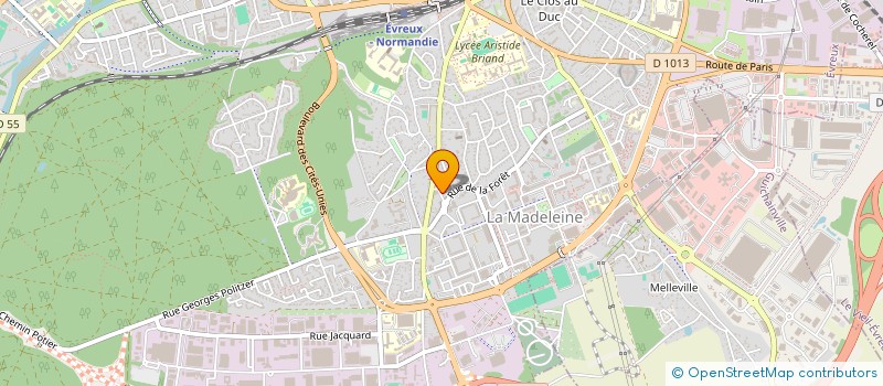 localisation de l'entreprise MONSIEUR SHAHIDULLAH URIAKHEL  EVREUX