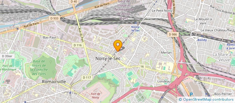 localisation de l'entreprise MONSIEUR SHAHIDUR CHOWDHURY  NOISY-LE-SEC