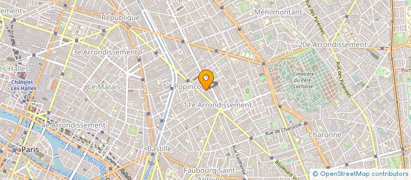 localisation de l'entreprise MONSIEUR SHAHIM BOUZIR LAHLAL  PARIS