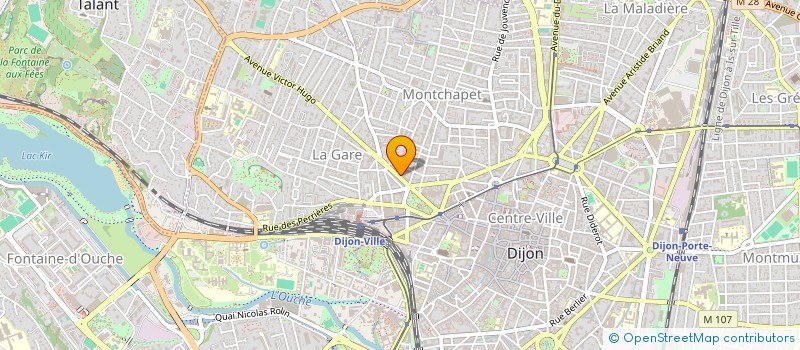 localisation de l'entreprise MONSIEUR SHAHIM IHSAN ALRAHAHLEH à DIJON