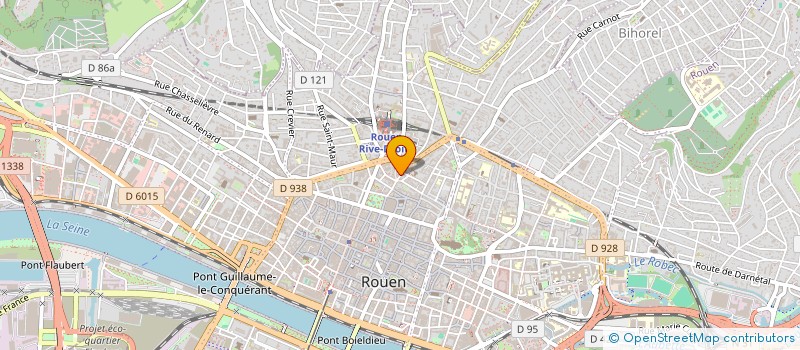 localisation de l'entreprise MONSIEUR SHAHIN ALOM  ROUEN