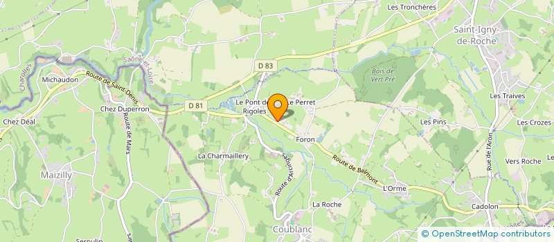 localisation de l'entreprise MONSIEUR SHAHIN BOUZIR  COUBLANC