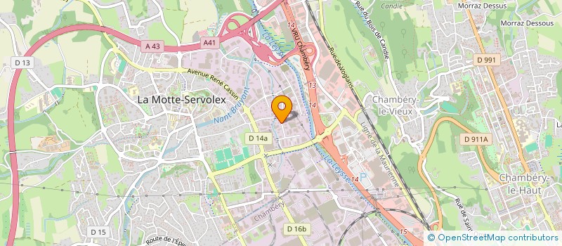 localisation de l'entreprise MONSIEUR SHAHIR MEMA  CHAMBERY