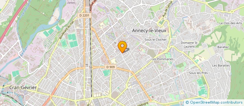 localisation de l'entreprise MONSIEUR SHAHJAHAN IBRAHIMKHEL  ANNECY