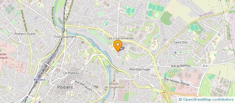 localisation de l'entreprise MONSIEUR SHAHMAHMUD ISMAIL  POITIERS